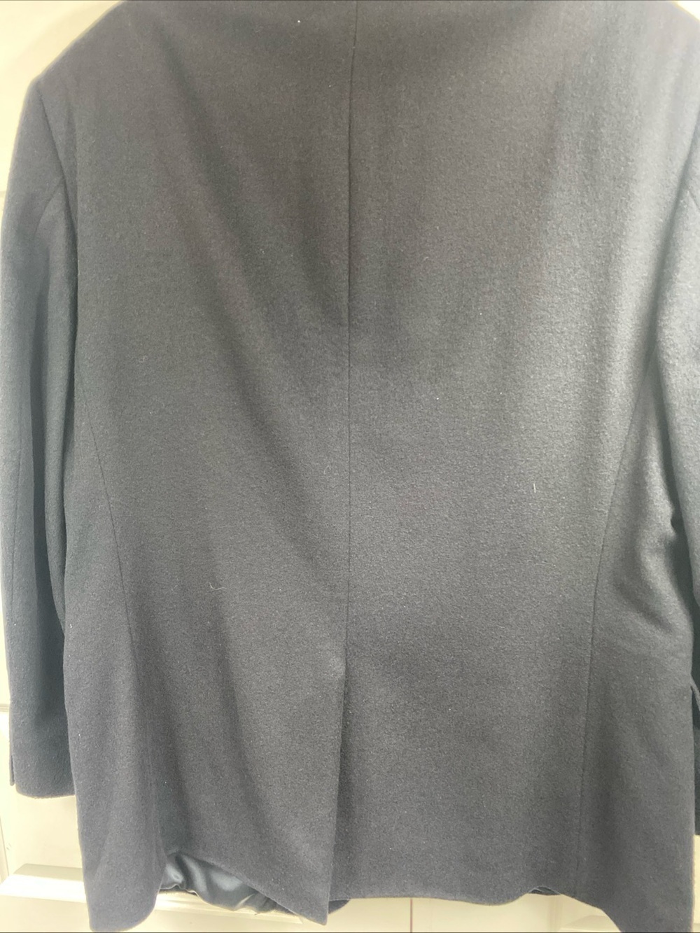 Jos A Bank 100% Cashmere Sportcoat Blazer Black Gordon 46R Old Money Business - Picture 4 of 7